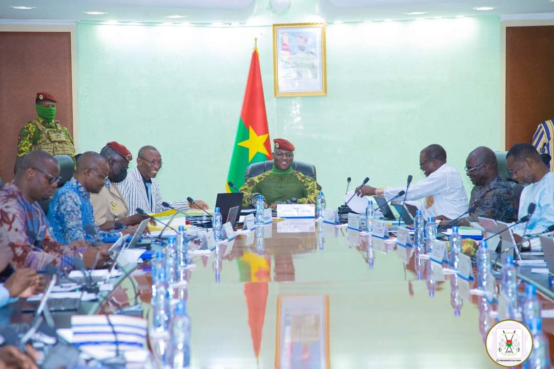 Le Conseil des ministres du Burkina