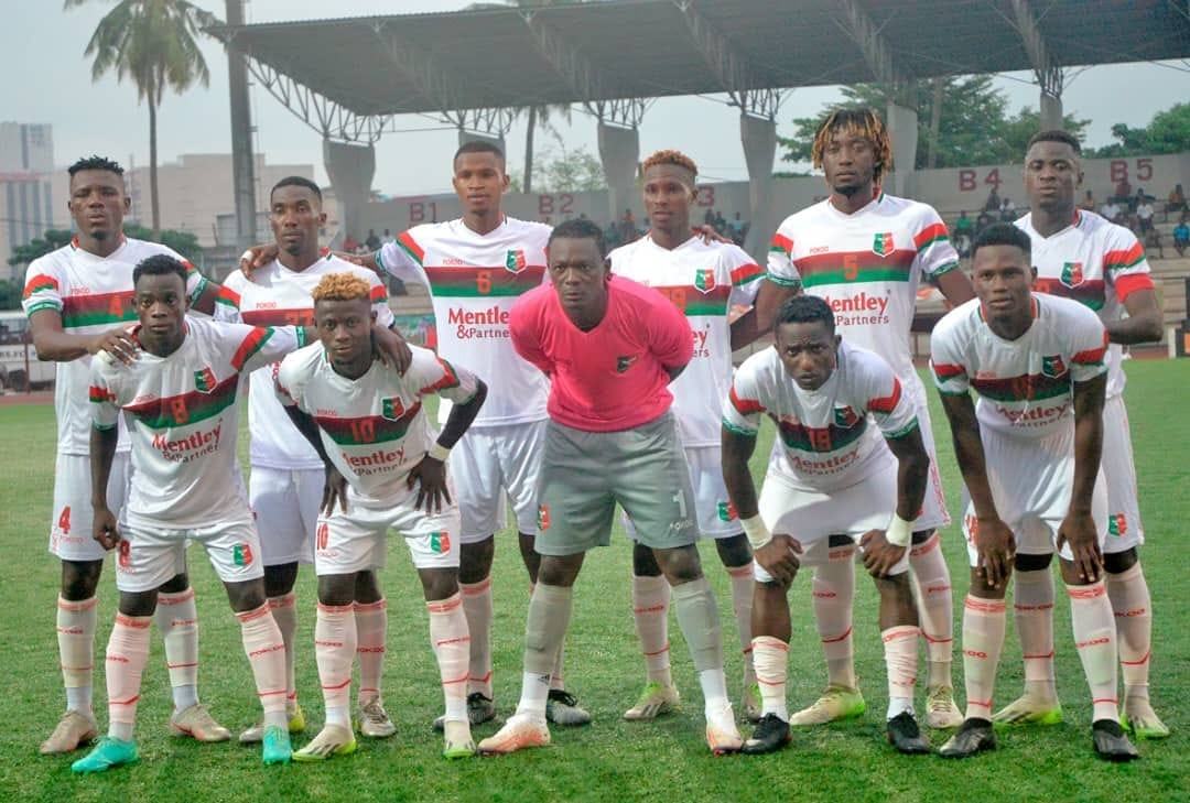 L'équipe de l'Africa Sport