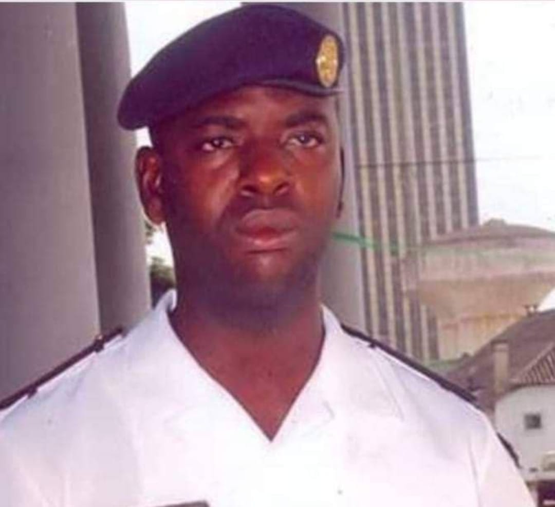 Le Lieutenant Ourigou Baw Félicité, ancien adjoint au chef des opérations de la Marine nationale