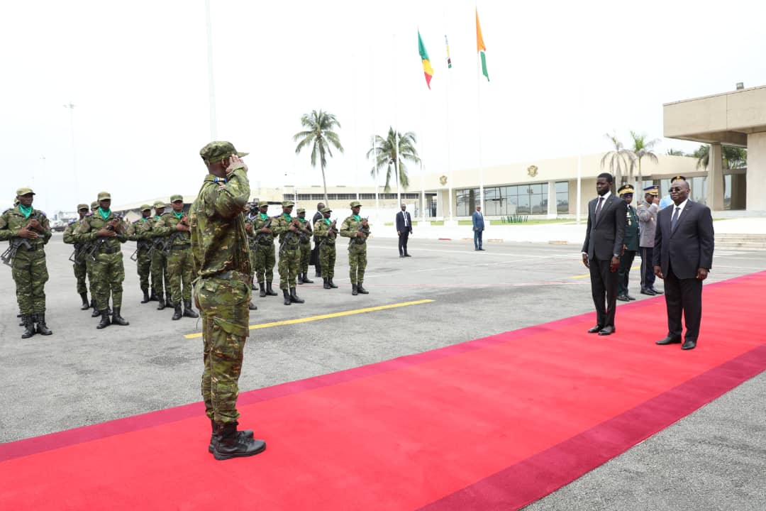 Arrivée à Abidjan de Bassirou Diomaye Faye, ce mardi 07 mai 2024