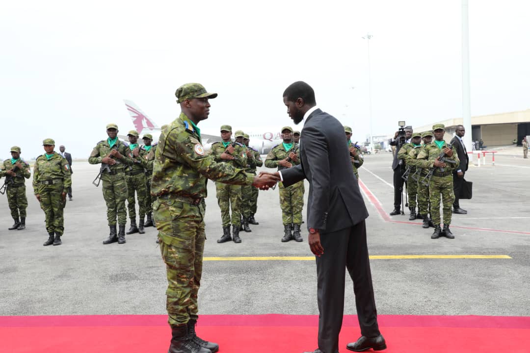 Arrivée à Abidjan de Bassirou Diomaye Faye, ce mardi 07 mai 2024