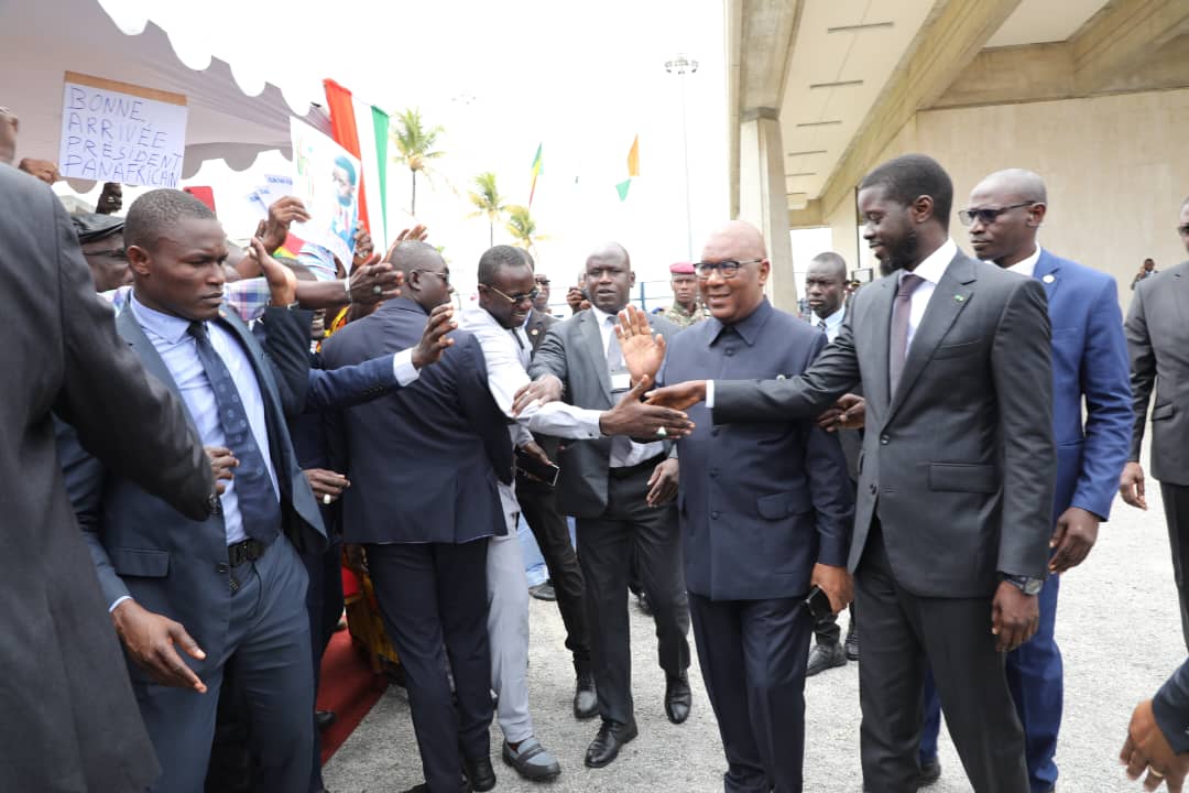 Arrivée à Abidjan de Bassirou Diomaye Faye, ce mardi 07 mai 2024