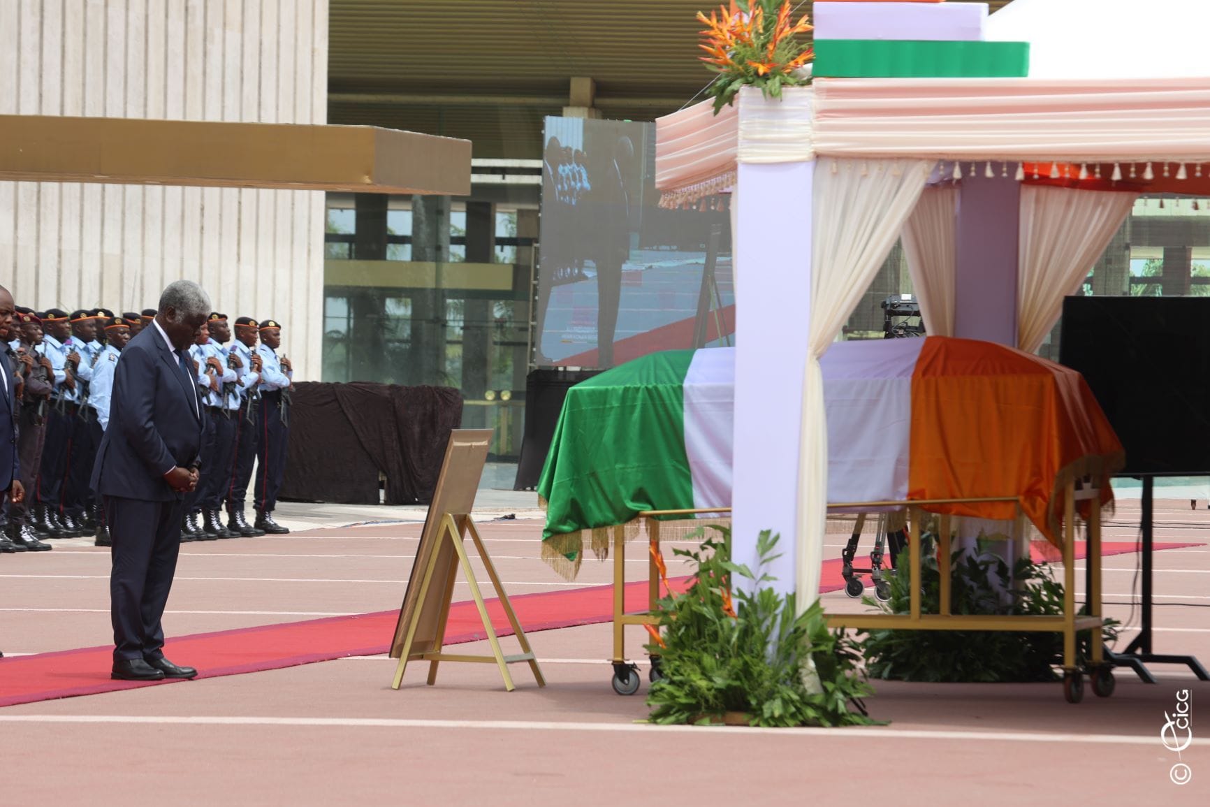 Cérémonie d'hommage de la nation à Henri Konan Bédié ce vendredi 24 mai 2024