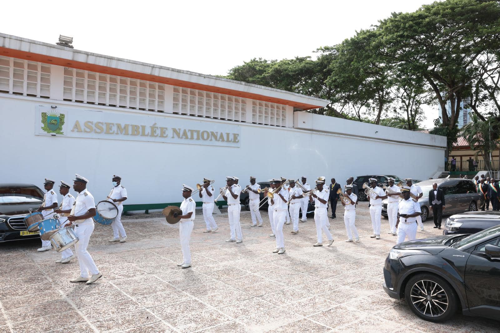 Cérémonie d'hommage de l'Assemblée nationale à Henri Konan Bédié le 24 mai 2024