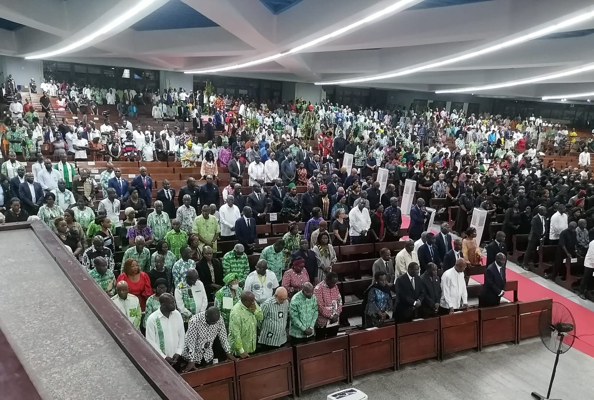 Obsèques de Bédié, veillée religieuse solennelle à la Cathédrale Saint Paul le 22 mai 2024