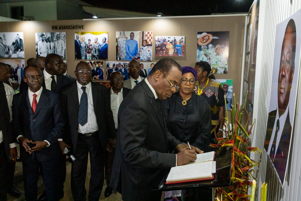 Présentation des condoléances du FPI d'Affi N'Guessan à la famille de Bédié