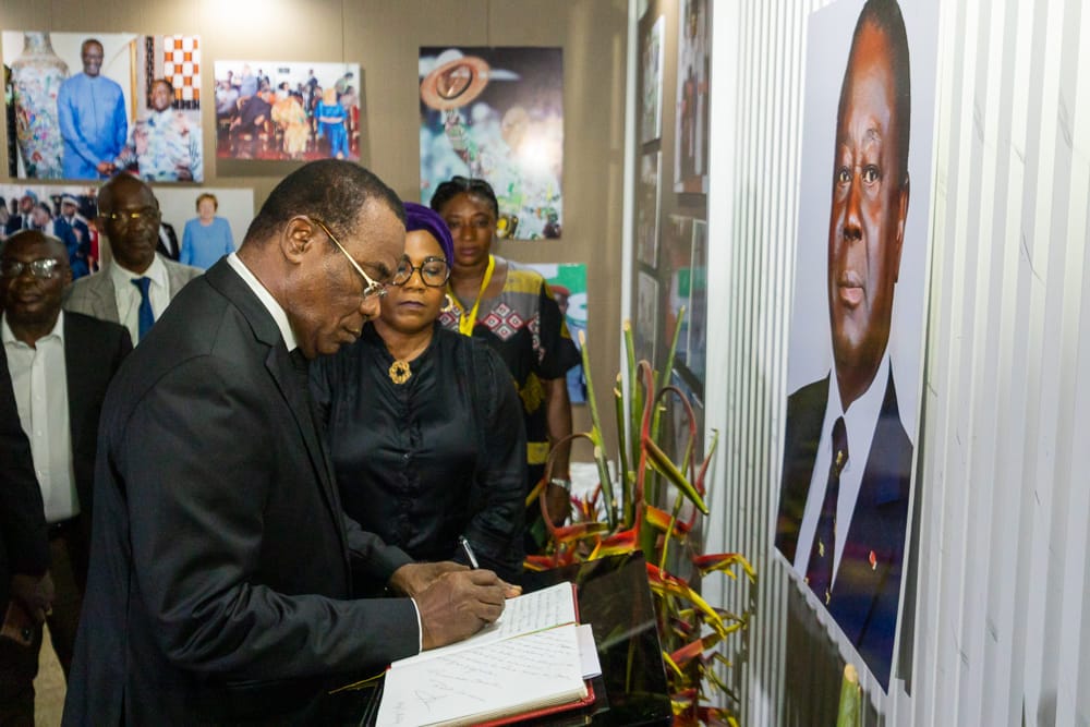 Présentation des condoléances du FPI d'Affi N'Guessan à la famille de Bédié