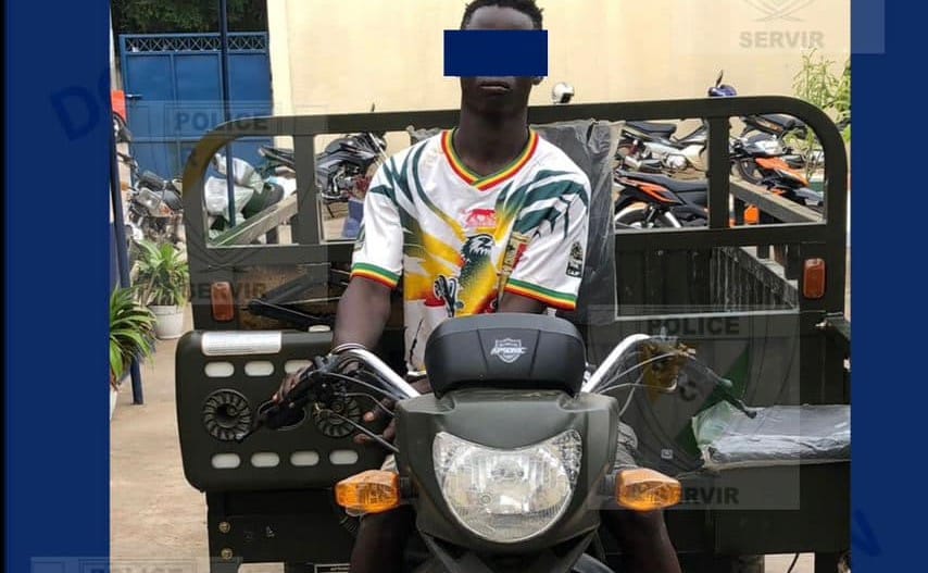 Vol de moto tricycle à Bouaké