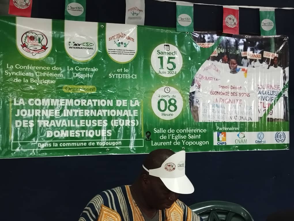 La journée du "travail domestique" 16 juin 2024 en Côte d'Ivoire