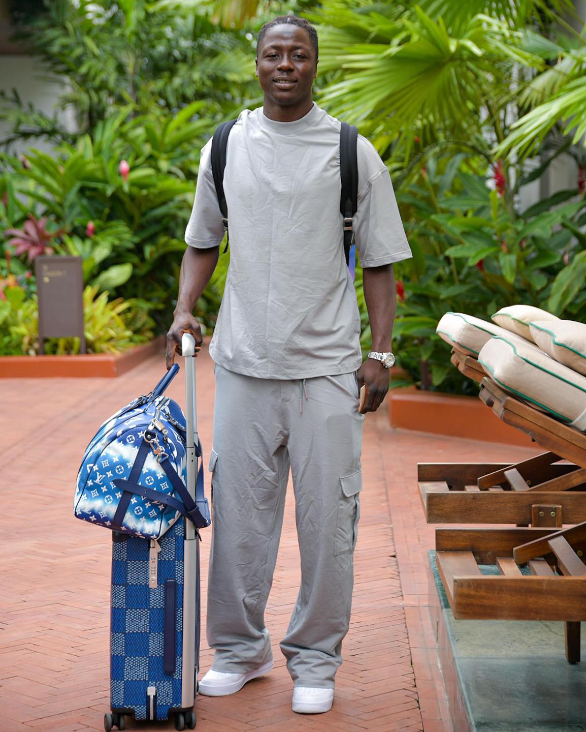 Arrivée des Éléphants de Côte d'Ivoire à leur QG