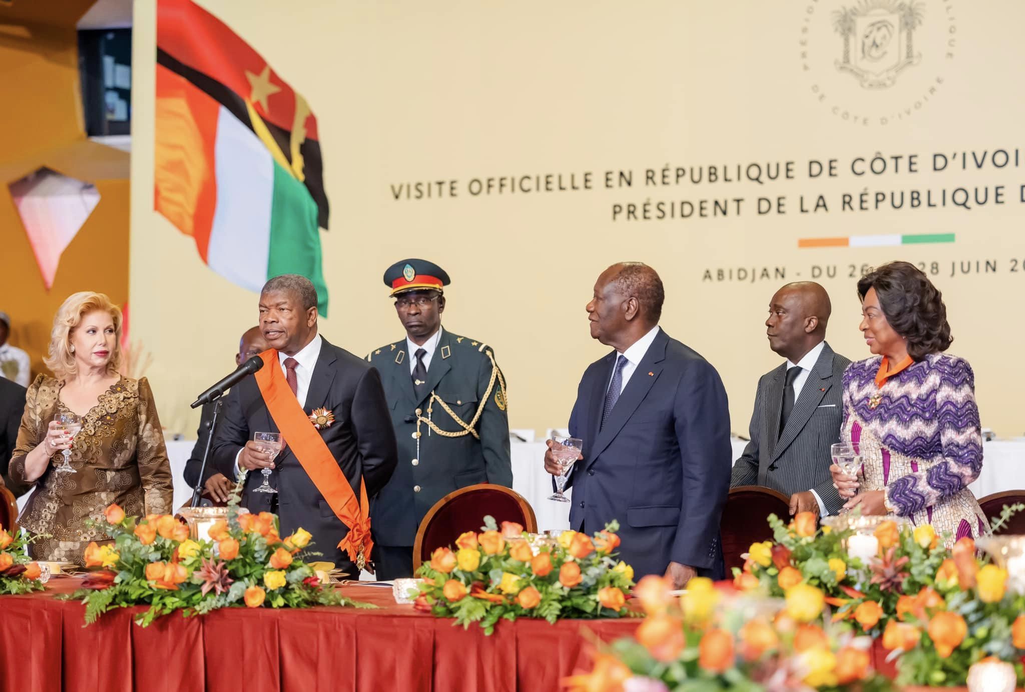 Joao Manuel élevé à la dignité de Grand-croix de l'ordre national par le président Ouattara le 27 juin 2024