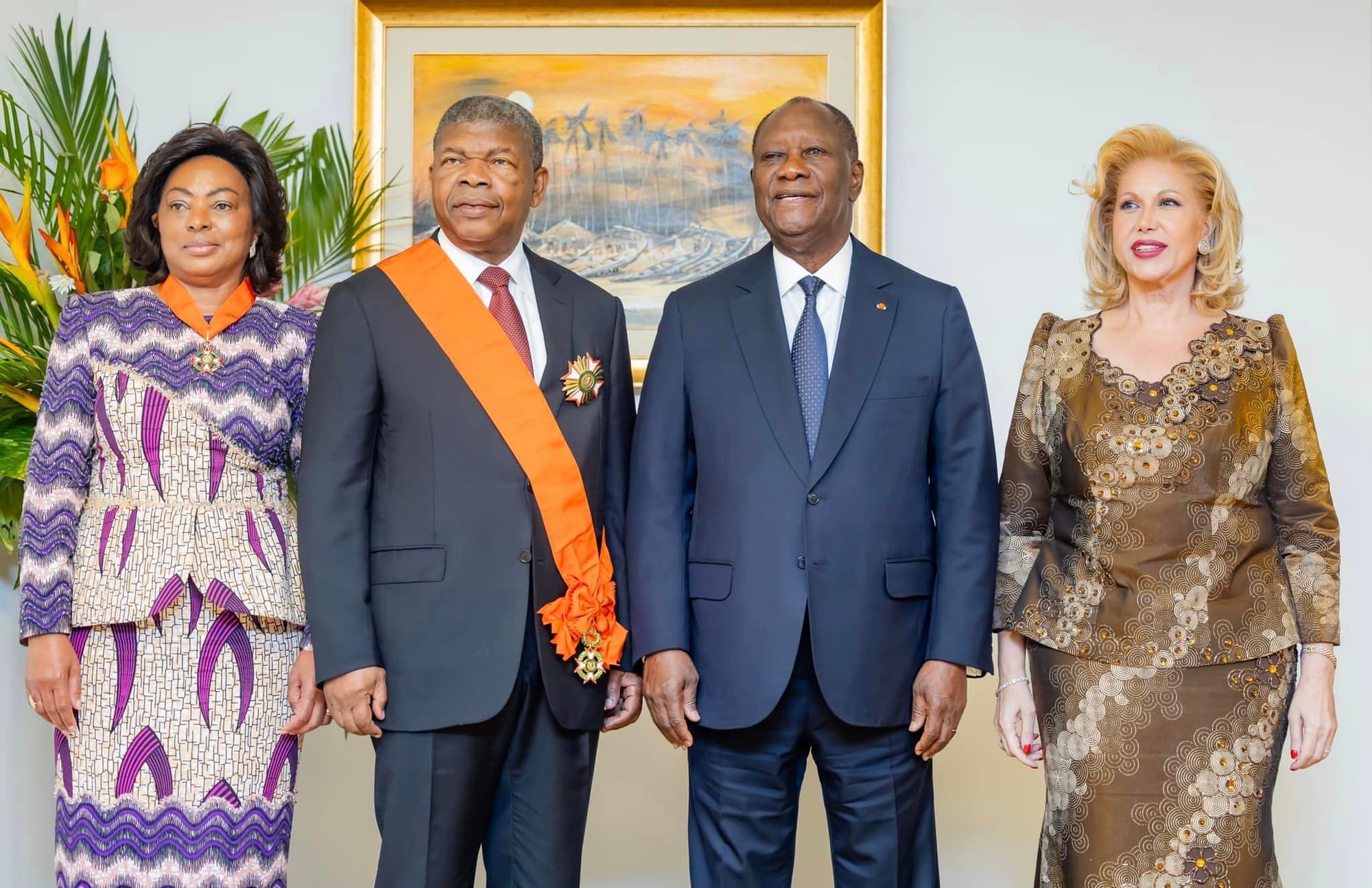 Joao Manuel élevé à la dignité de Grand-croix de l'ordre national par le président Ouattara le 27 juin 2024
