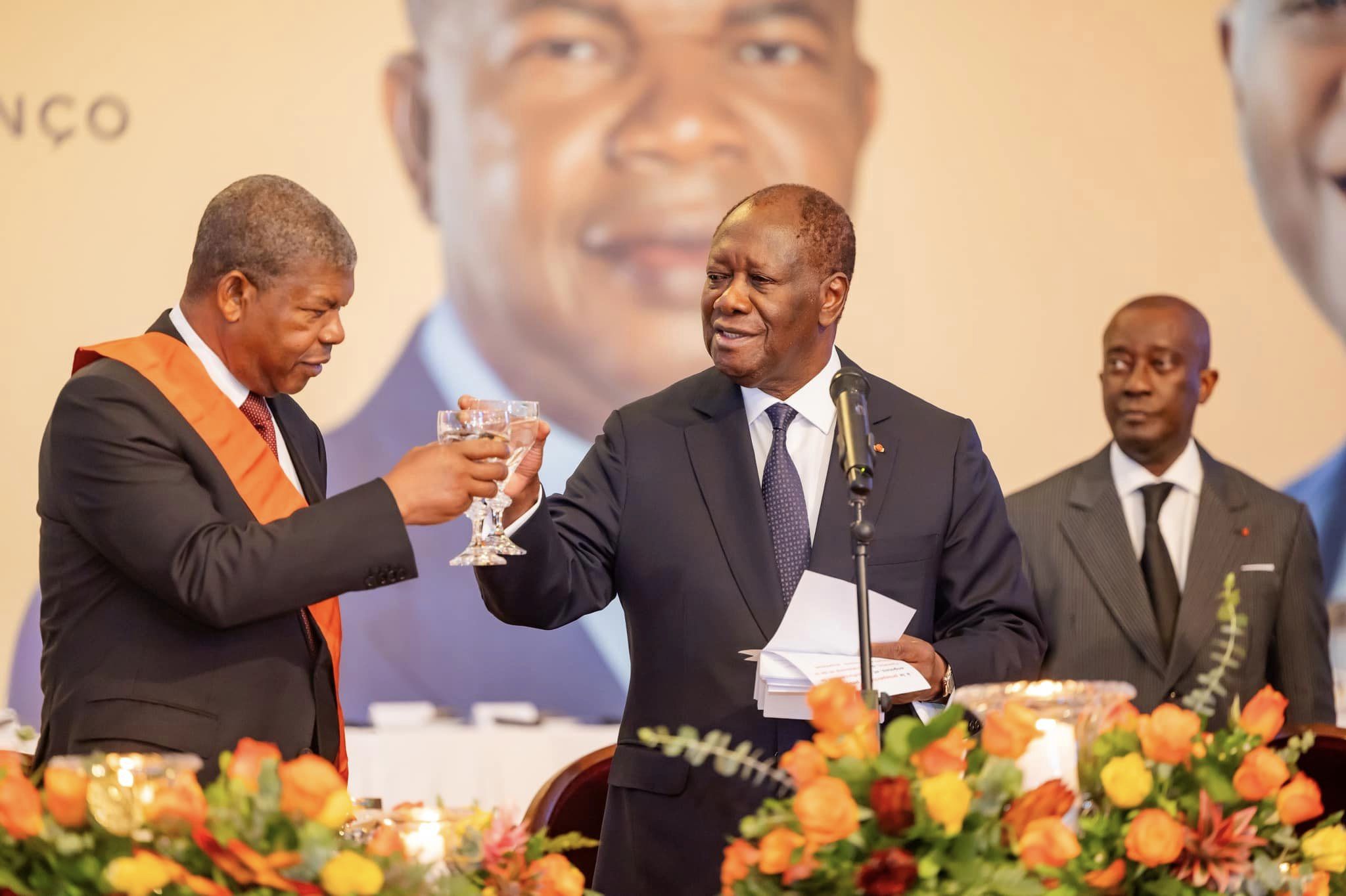 Joao Manuel élevé à la dignité de Grand-croix de l'ordre national par le président Ouattara le 27 juin 2024