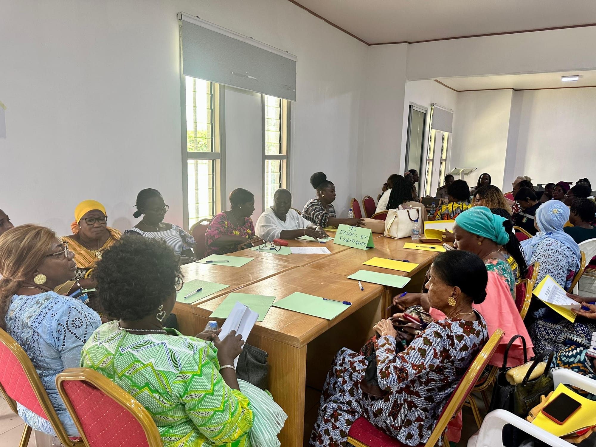 Les consultations régionales des Assises Nationales des Femmes de Côte d'Ivoire (ANAFCI)