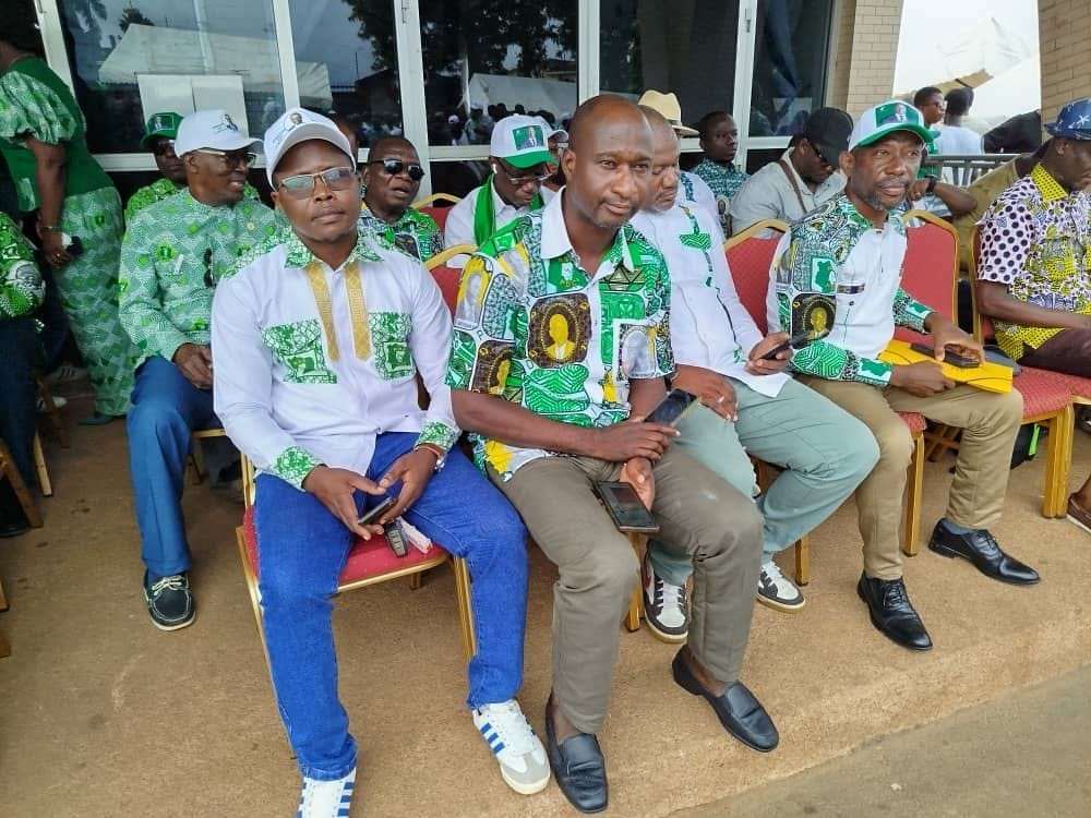 Meeting du PDCI à Dabou, Côte d'Ivoire le 28 juin 2024