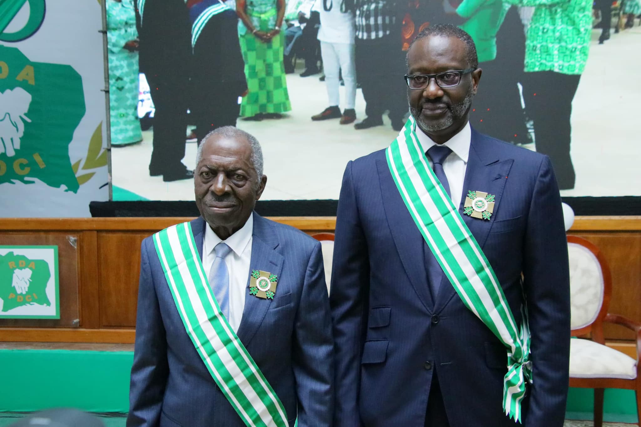 Tidjane Thiam élevé à la dignité de Grand Maître et de Grand Croix de l'ordre du Bélier le 14 juin 2024