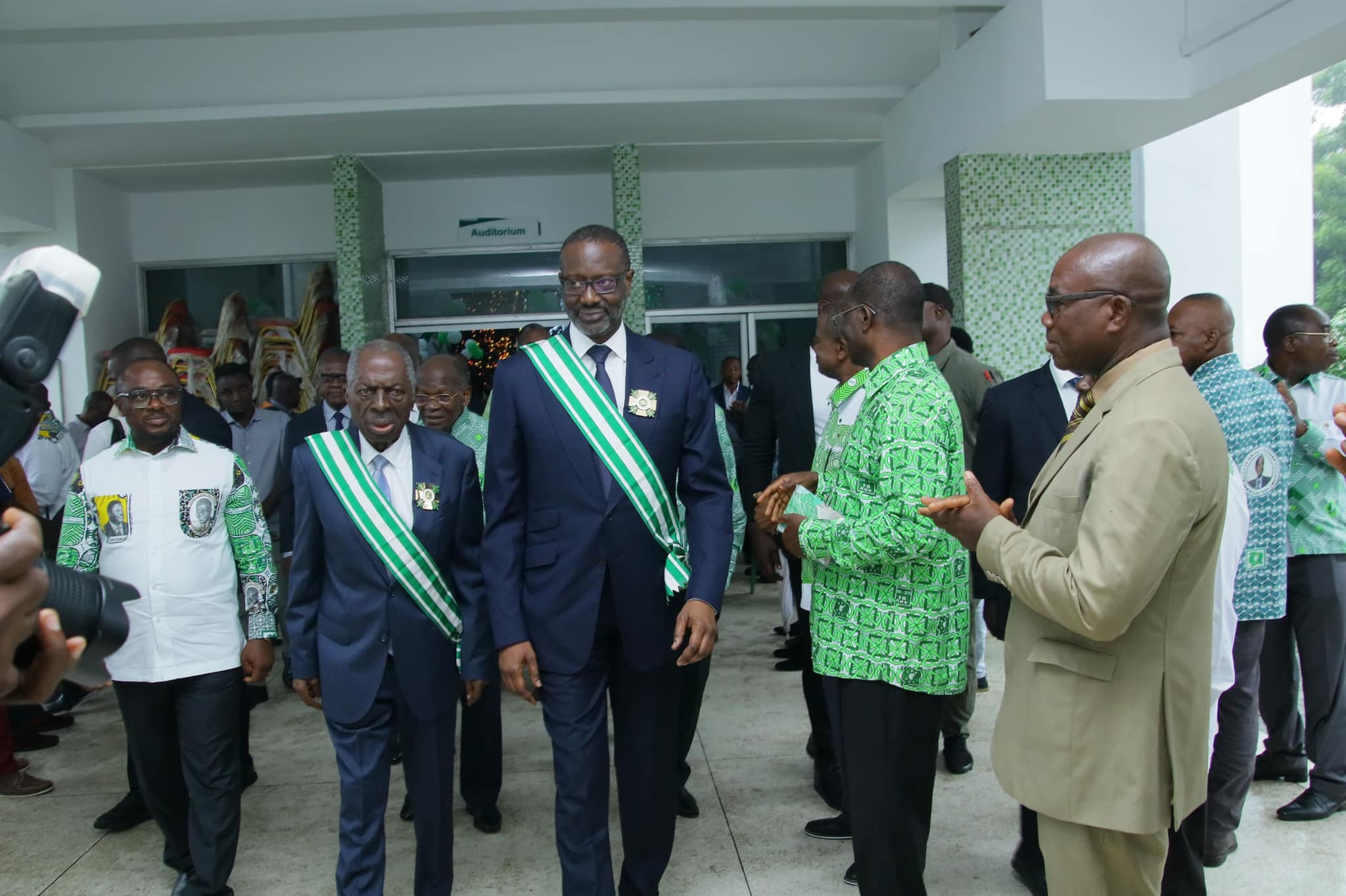 Tidjane Thiam élevé à la dignité de Grand Maître et de Grand Croix de l'ordre du Bélier le 14 juin 2024