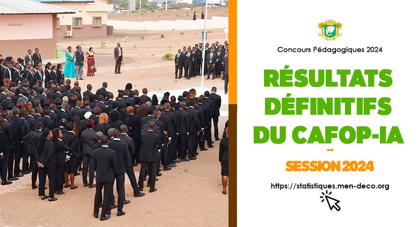 Résultats CAFOP 2024
