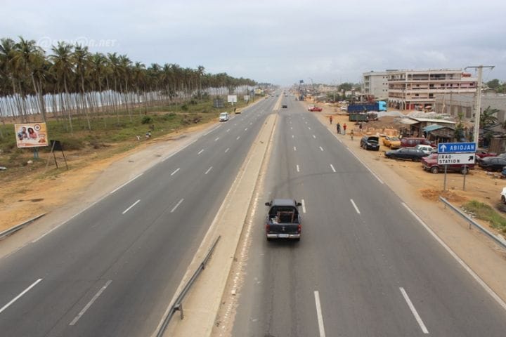 AUTOROUTE DE GRAND-BASSAM
