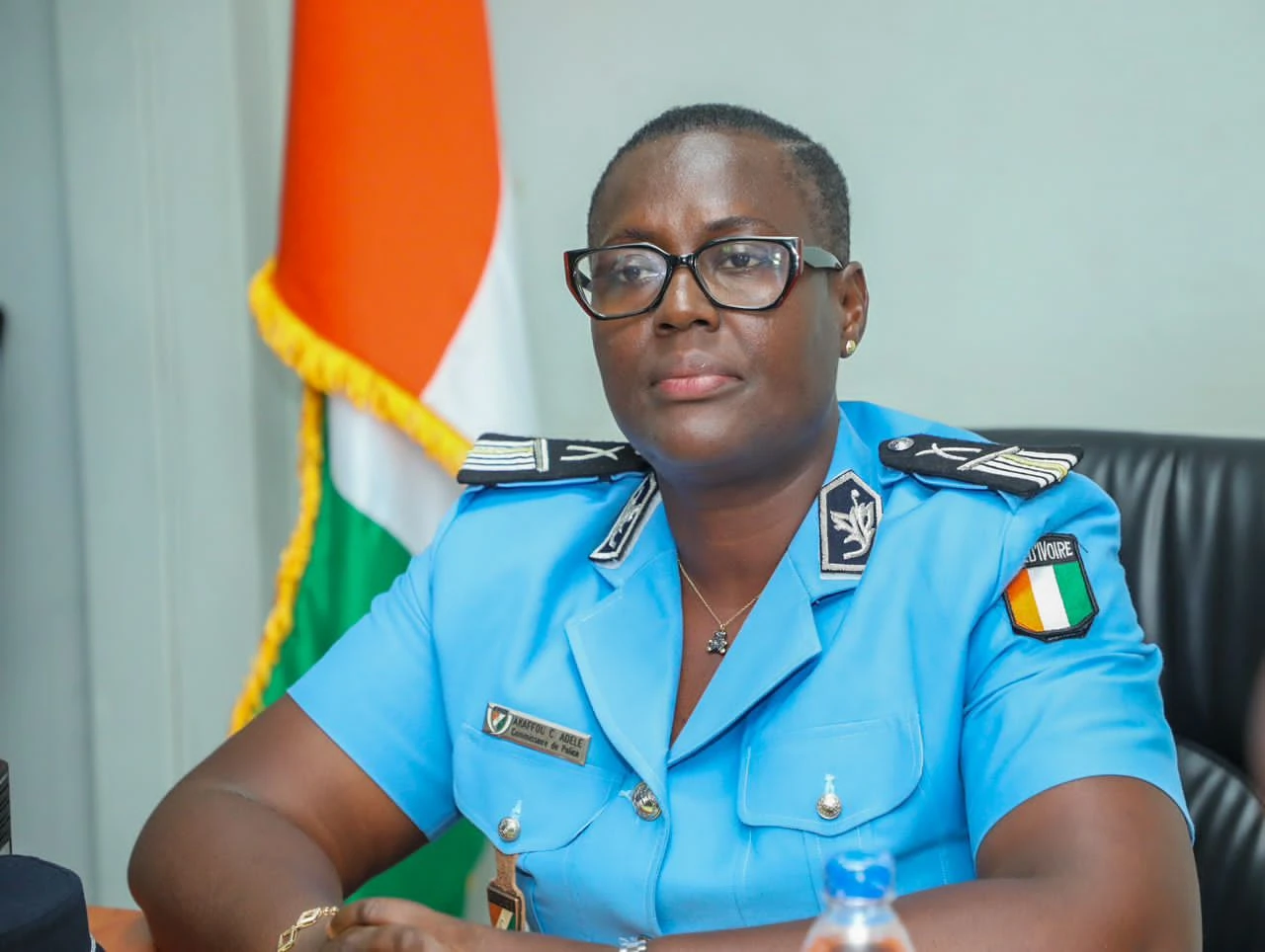 Akaffou Epse Titipeu, première femme préfet de police de Côte d'Ivoire