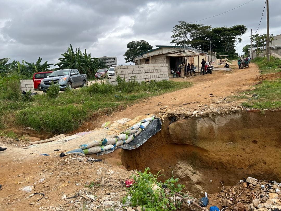 Inondations à Port-Bouët et Songon