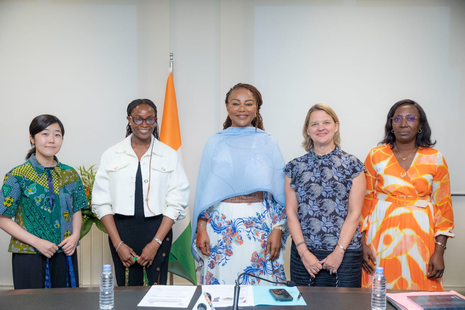 Rencontre la Ministre Nassénéba Touré et une délégation de l'Université Harvard le 2 juillet 2024