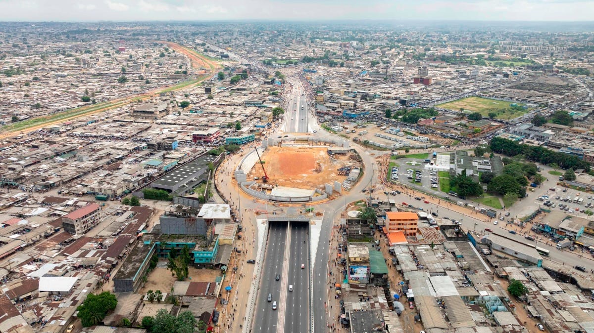 Rond-point de la mairie d'Abobo