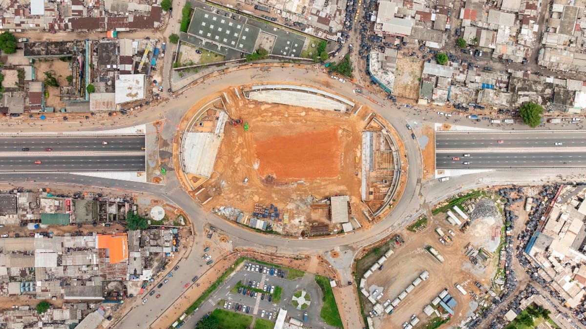 Rond-point de la mairie d'Abobo