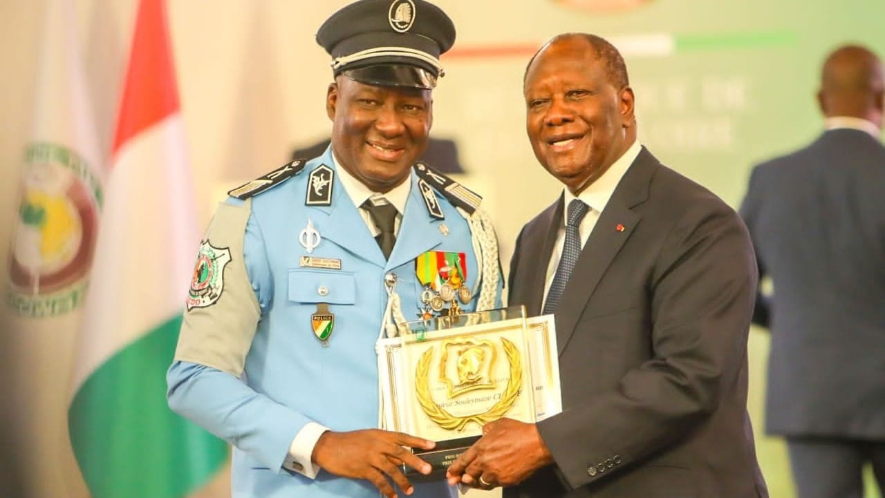 Chérif Souleymane, le meilleur policier de Côte d'Ivoire en 2024