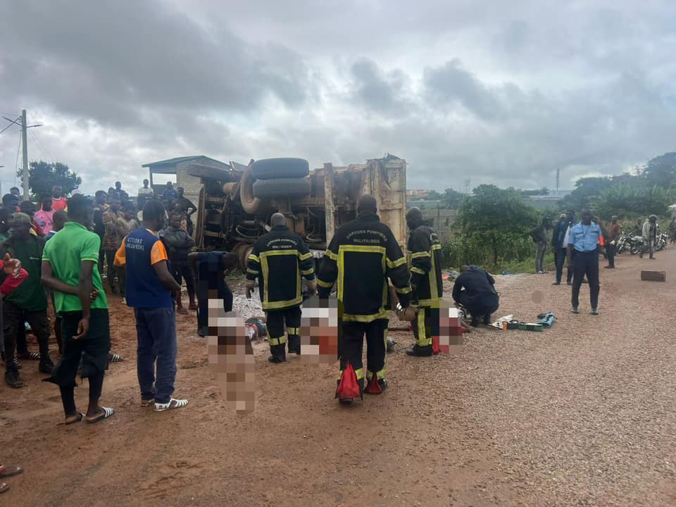 Grave accident de la route à Bouaké ce jeudi