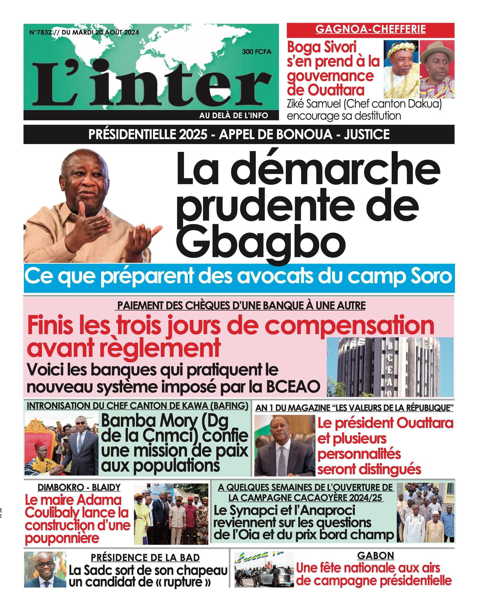 Titrologie 20 août 2024 - L'inter