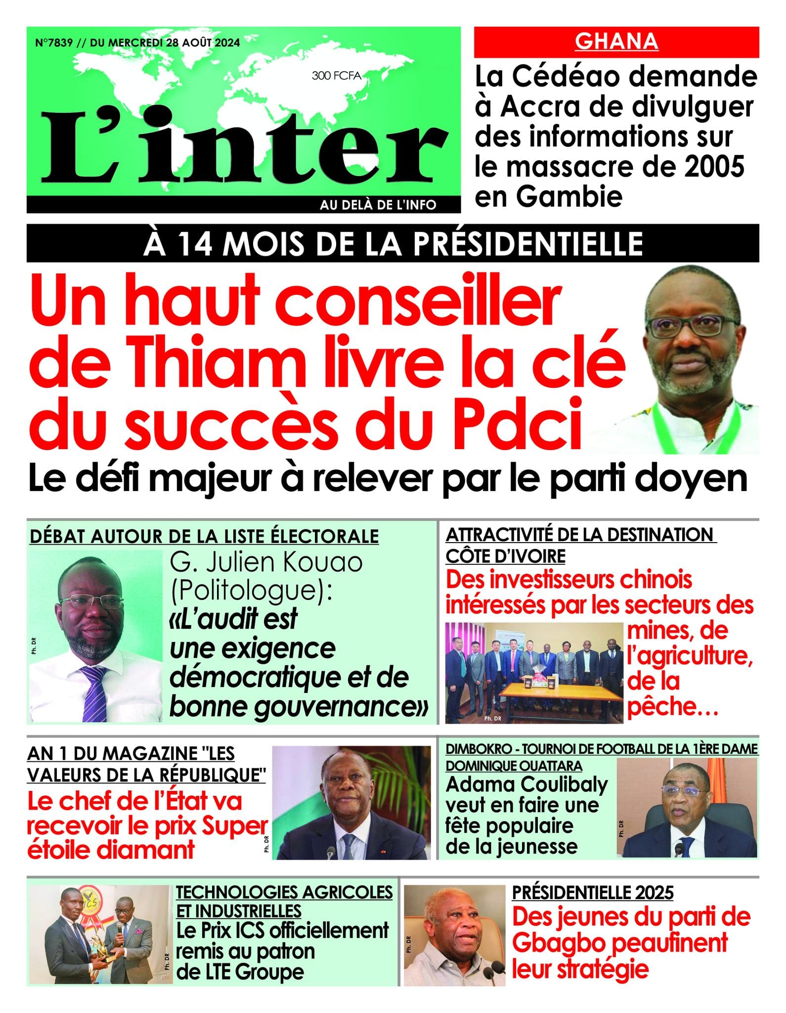 Titrologie 28 août 2024 - L'inter