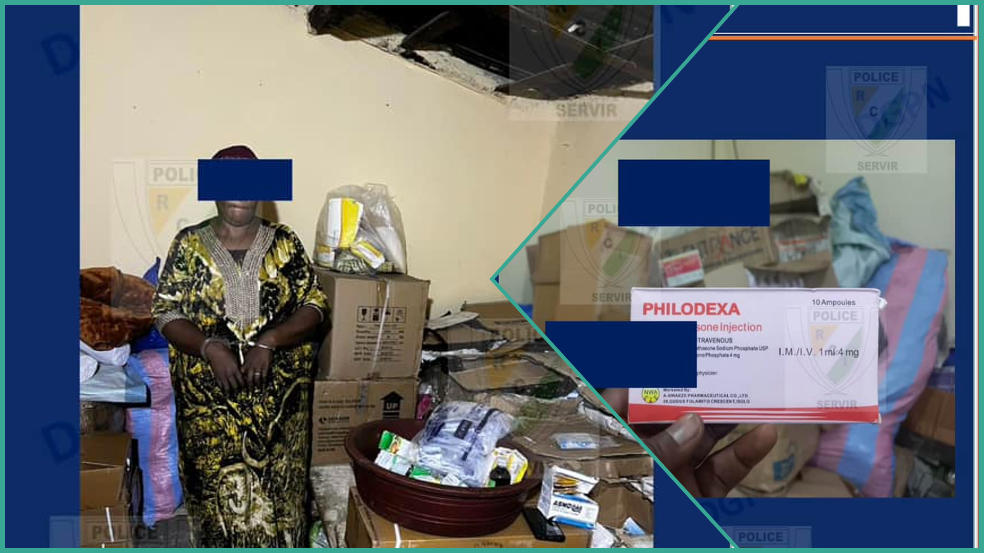 Des médicaments falsifiés ont été découverts dans une officine clandestine à N'douci