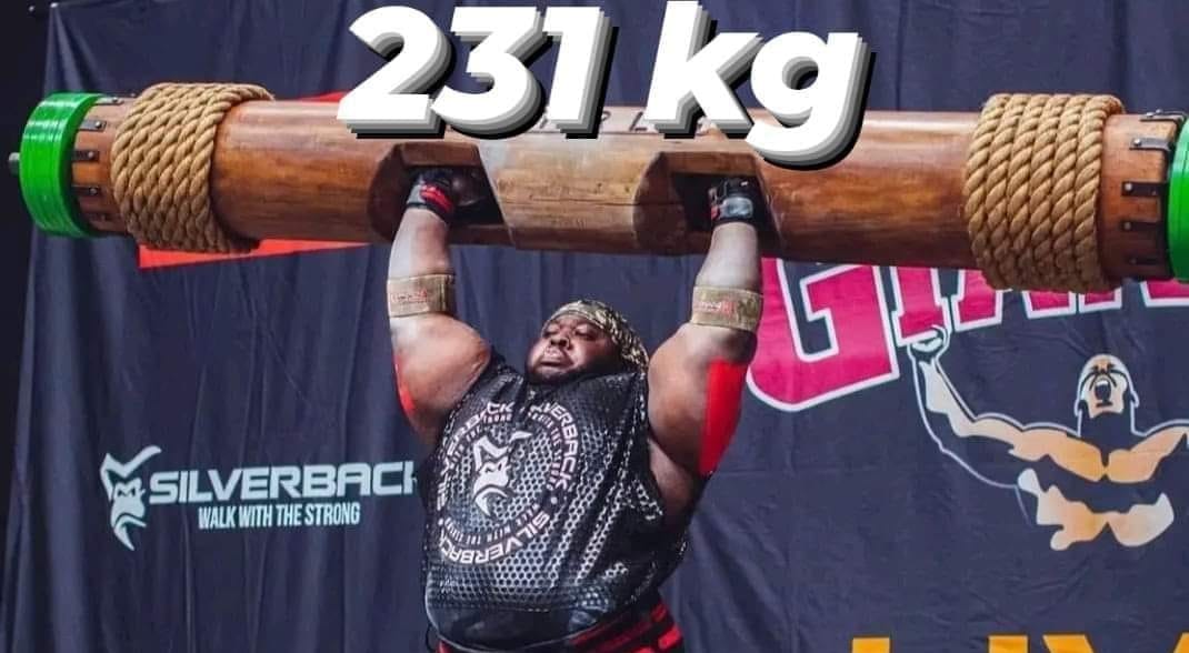 Iron Biby, le Burkinabè pulvérise le record du monde au World Log Lift 2024 