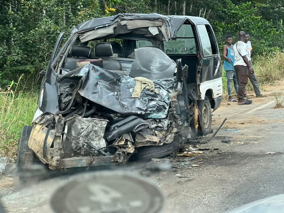 Grave accident sur l'axe Bonoua-Bassam ce 2 octobre