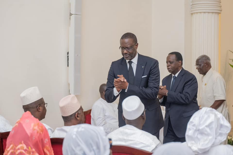 Thiam présent aux obsèques de la mère de Bictogo