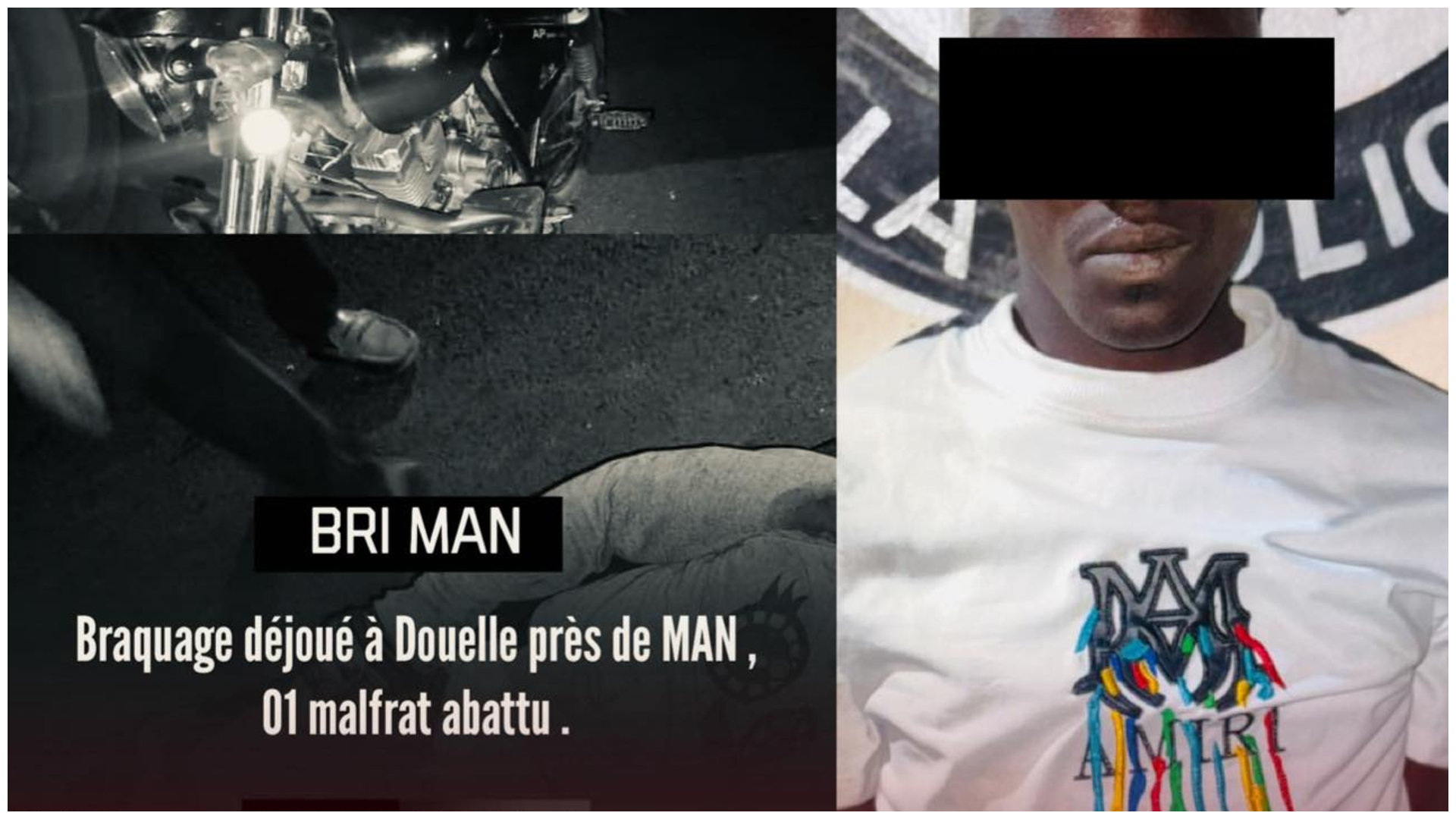 Man : le second braqueur de Douelle dans les filets de la BRI après un mois de cavale