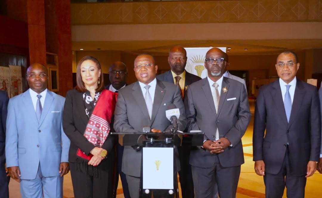Ministres ivoiriens au Sénat
