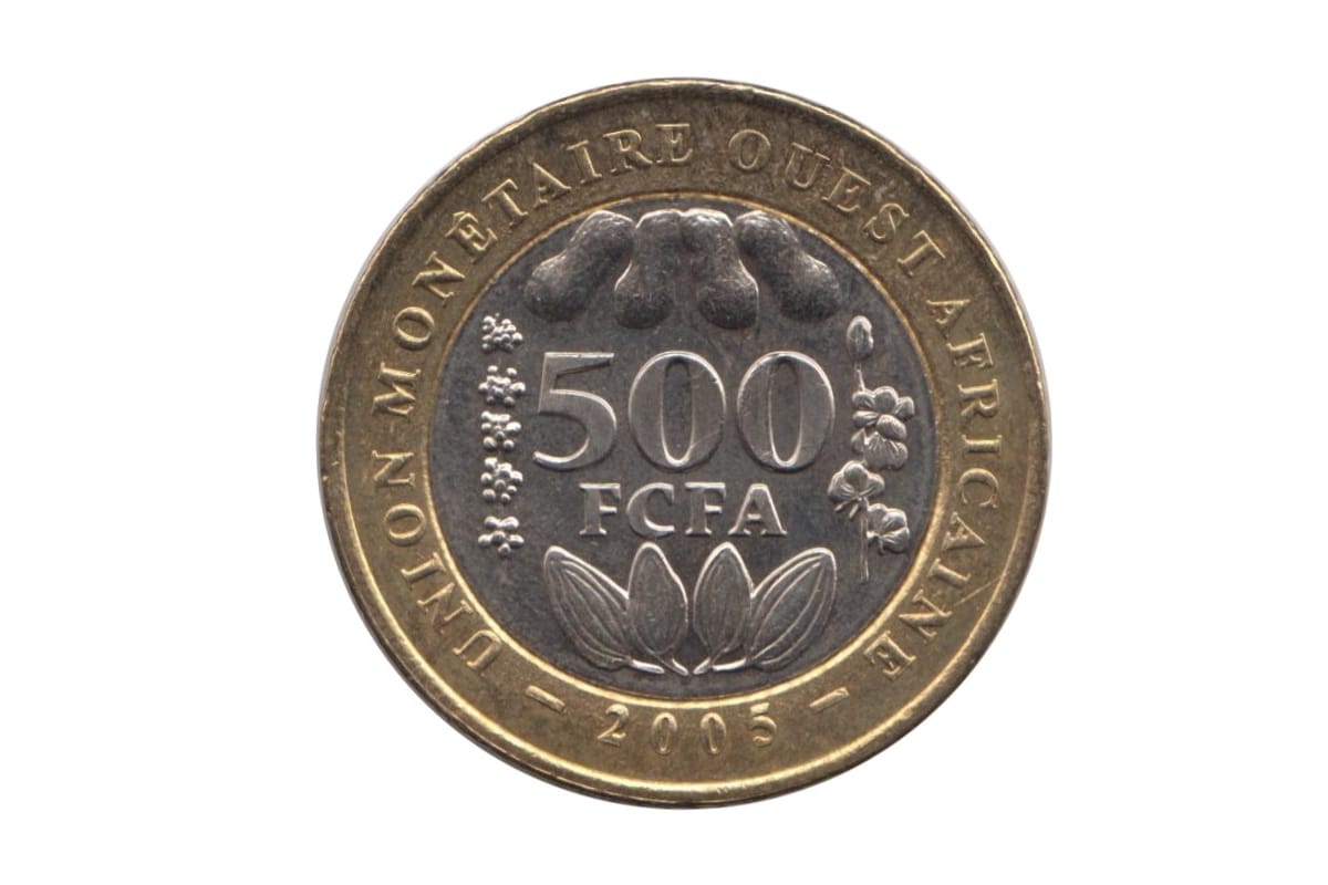 Une pièce de 500 FCFA