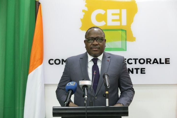 Ibrahime Kuibiert-Coulibaly, président de la CEI
