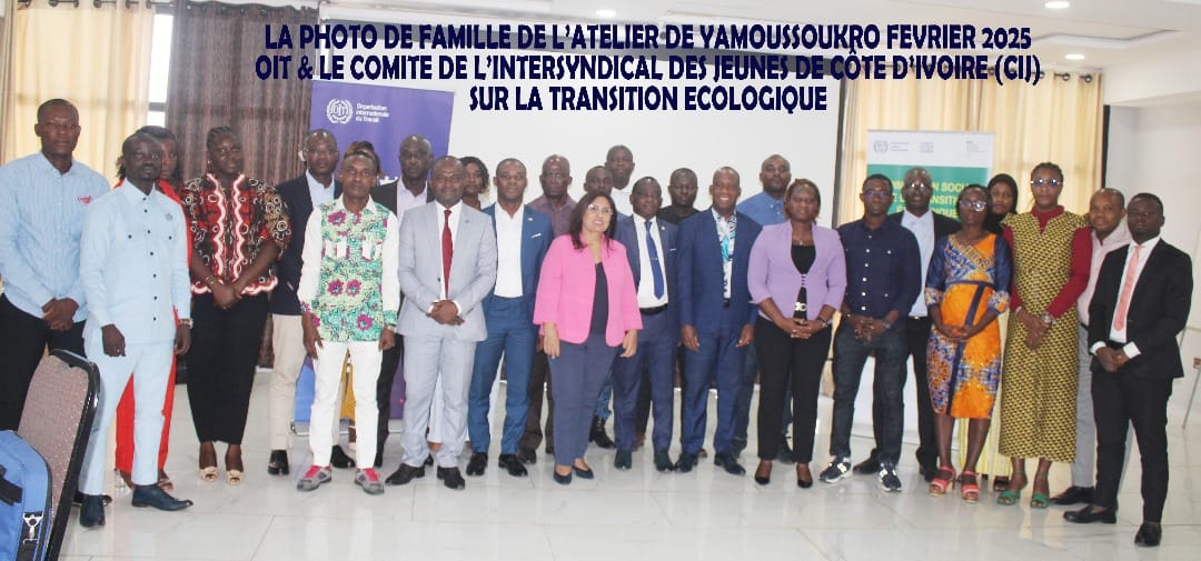 Les centrales syndicales de Côte d’Ivoire pour une transition juste dans le secteur de l’Agriculture