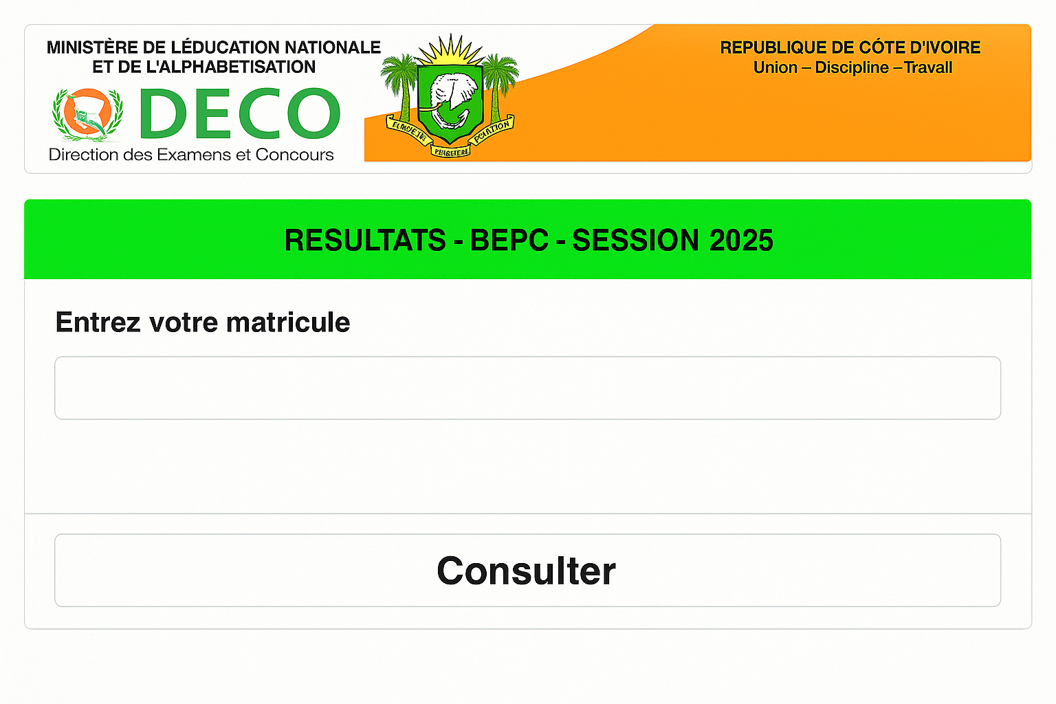 312.041 d’admis au BEPC 2025 en Côte d’Ivoire : consultez la liste
