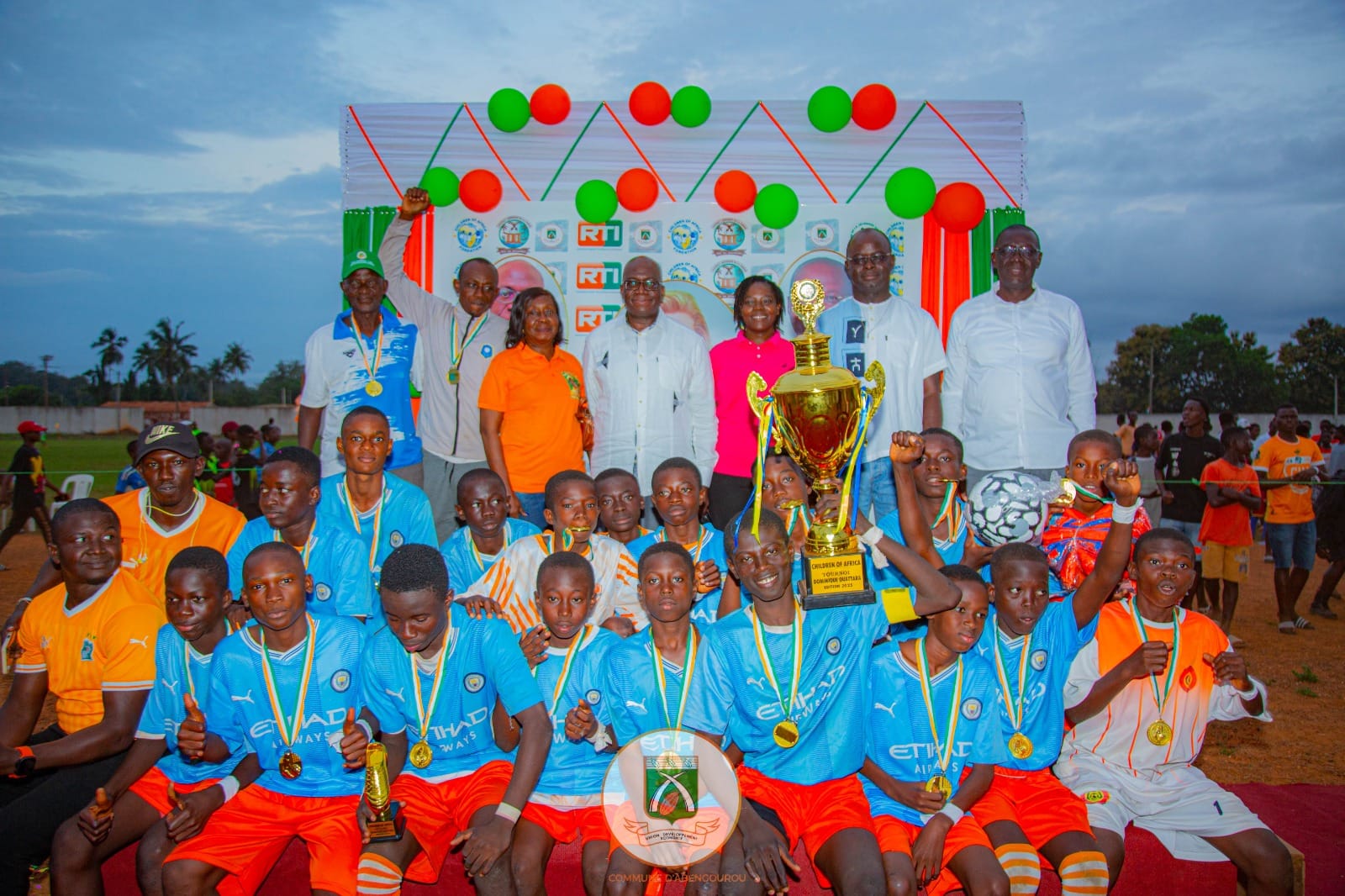 Tournoi Children of Africa 2025 : FC Jeunesse sacré champion d’Abengourou