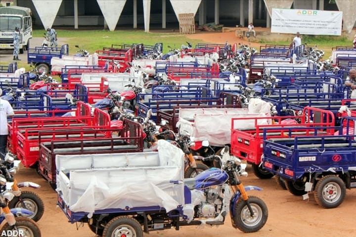 Abidjan : interdiction définitive des motos et tricycles sur 14 grands boulevards
