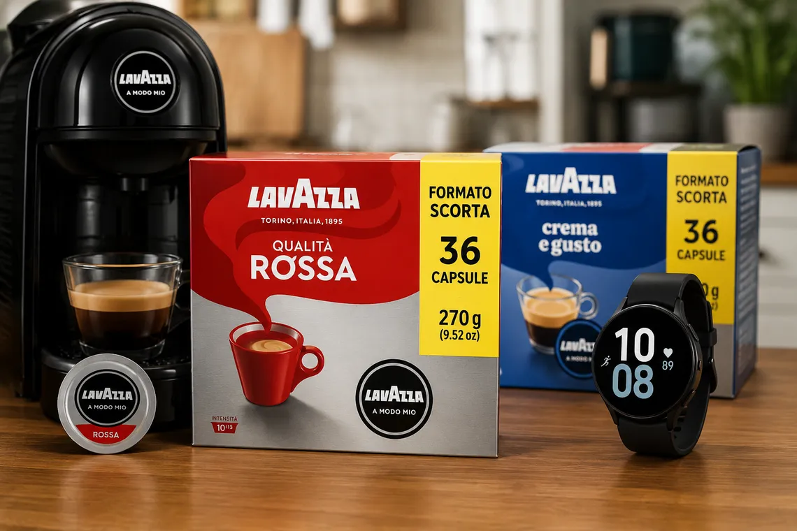 Lavazza mette in palio 15 smartwatch Samsung: partecipa ora!
