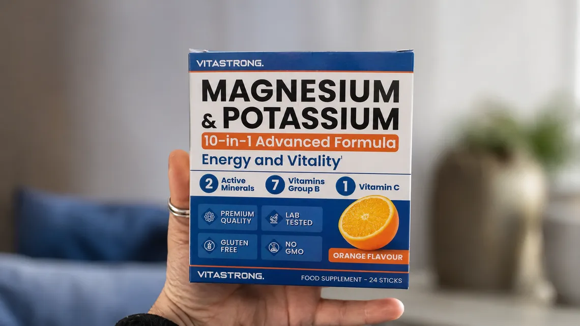 Magnesio & Potassio Vitastrong: la mia prova per energia, idratazione e stanchezza quotidiana