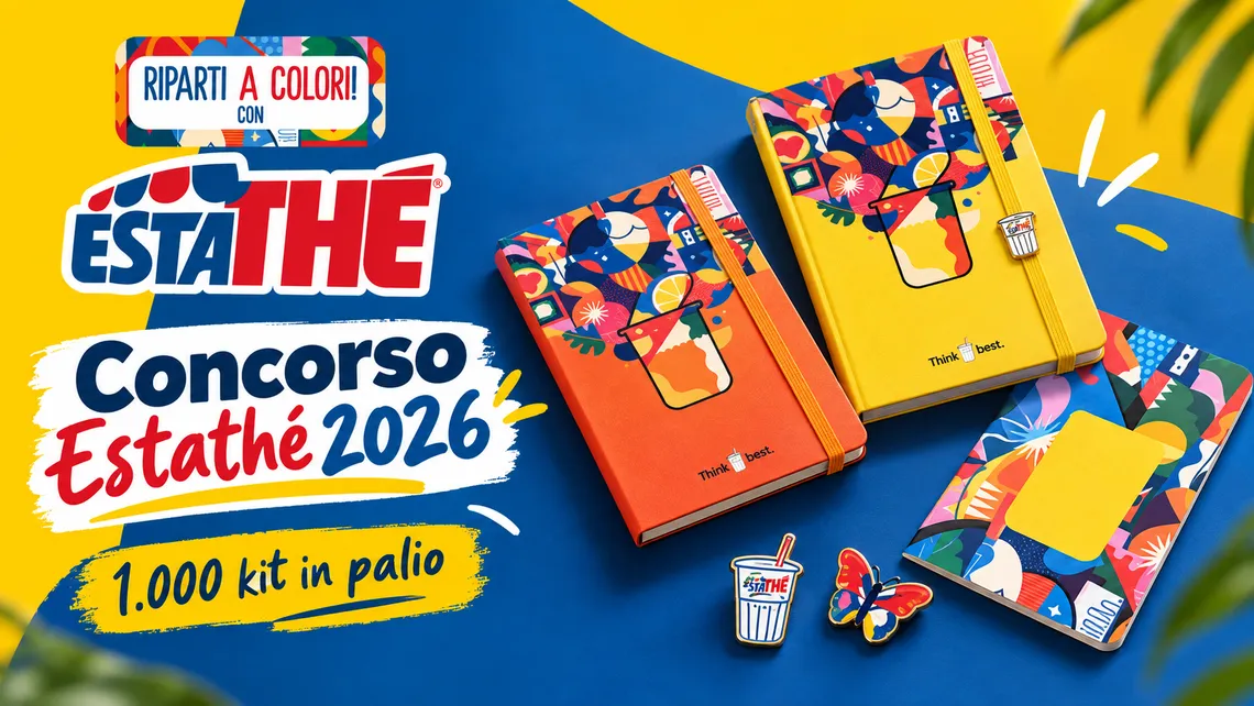 Concorso Estathé 2026: in palio 1.000 kit esclusivi