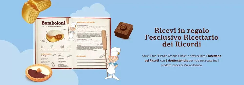 Festeggia i 50 anni di Mulino Bianco con il “Piccolo Gran Finale”!