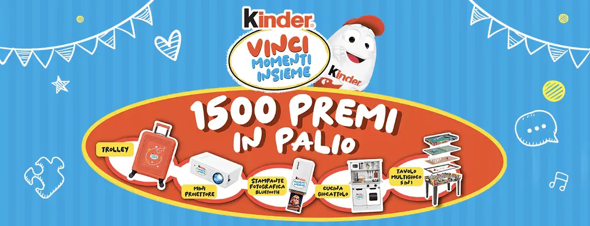 Vinci momenti unici con Kinder – Concorso 2025
