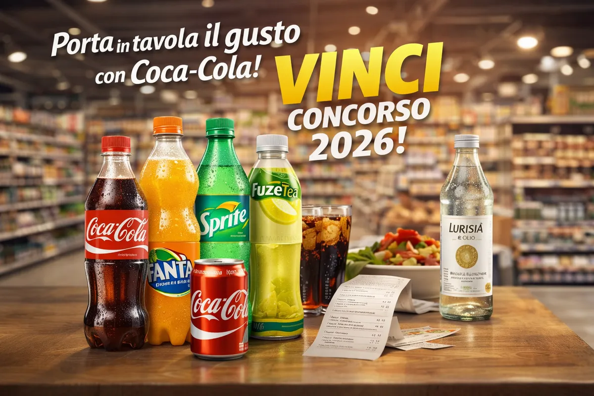 Coca-Cola ti premia: vinci buoni spesa, voucher e Kenwood